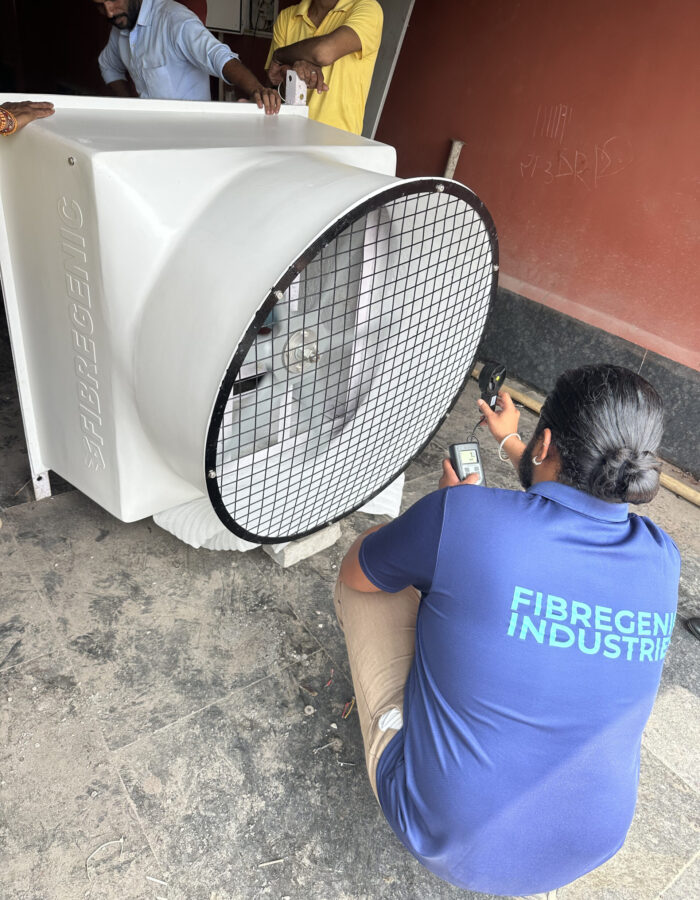 Ventilation exhaust fan installation
